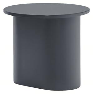 Antracitszürke lakkozott oldalasztal Teulat Totem 50 cm