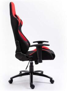 Dark Gamer szék nyak- és derékpárnával #piros-fekete