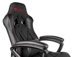 Genesis Nitro330 Gamer szék derékpárnával #fekete