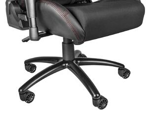 Genesis Nitro550 Gamer szék nyak-és derékpárnával #fekete