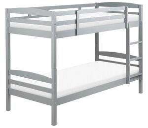 Emeletes ágy Fenyő REGAT 90 x 200 cm Szürke