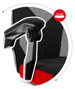 Huzaro Combat 3.0 Gamer szék lábtartóval #fekete-piros