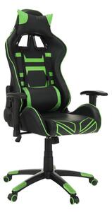 Bilgi K130_62 Gamer szék #fekete-zöld