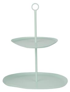 SIDELINE emeletes tálaló 2 részes 25cm , menta