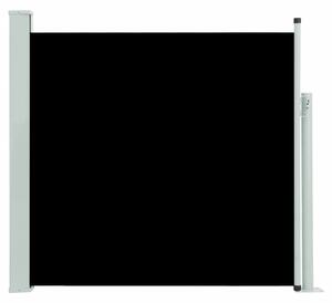 VidaXL fekete kihúzható oldalsó teraszi napellenző 170 x 300 cm