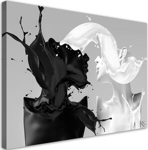 Gario Vászonkép Szerelem fekete-fehérben Méret: 60 x 40 cm