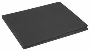 Dina pamut-szatén gumis lepedő Fekete 220x200 cm +30 cm