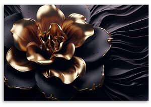 Gario Vászonkép Arany virág Méret: 60 x 40 cm