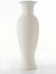 Riso2 kerámia váza Krémszín 14x14x40 cm