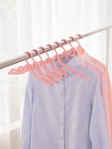 Sinsay - Összecsukható ruhaszárító vállfák 5 pack - pasztellpink