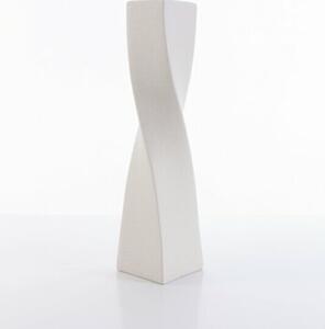 Riso2 kerámia váza Krémszín 12x12x50 cm