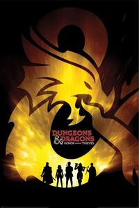 Plakát Dungeons & Dragons Movie - Ampersand Radiance, (61 x 91.5 cm)