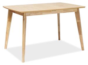 Széthúzható étkezőasztal 120-160 cm Belkis (tölgy + tölgy) (4 6 fő részére)