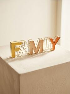 Sinsay - Fali dekoráció FAMILY - többszínű