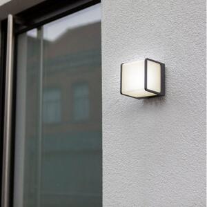 LED lámpatest , oldalfali , 15W , meleg fehér , fekete , kültéri , IP54 , LUTEC , DOBLO