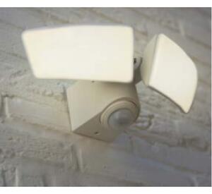 LED reflektor , dupla , mozgásérzékelős , 14.5W , CCT , dimmelhető , kültéri , IP44 , LUTEC CONNECT , ARTICA