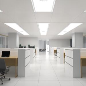LED panel , 120 x 60 cm , UV-C fertőtlenítéssel , 54 W , természetes fehér , UGR<19 , 59S , SunClean
