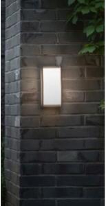 LED lámpatest , oldalfali , 17.3W , természetes fehér , sötétszürke , kültéri , IP54 , LUTEC , QUBO