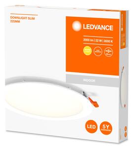Ledvance Ultra Slim süllyeszthető LED panel 3000K 22,5cm