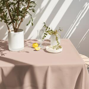 Goldea dekoratív asztalterítő rongo deluxe - bézs, szatén fényű 120 x 120 cm