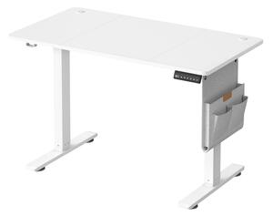SONGMICS elektromos ülő-álló íróasztal, 180x80 cm, felhőfehér