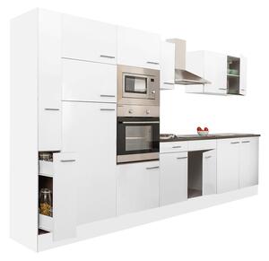 Yorki 360 beépíthető konyhablokk fehér korpusszal