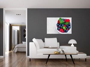 Kép - tál erdei gyümölccsel (90x60 cm)