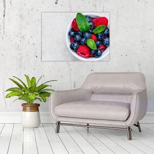 Kép - tál erdei gyümölccsel (70x50 cm)