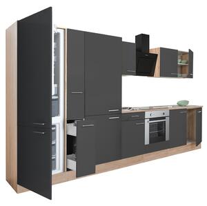 Yorki 360 beépíthető konyhablokk sonoma tölgy korpusszal