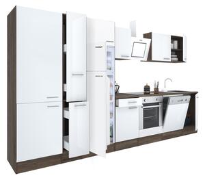 Yorki 370 konyhabútor alsó sütős, felülfagyasztós hűtős kivitelben