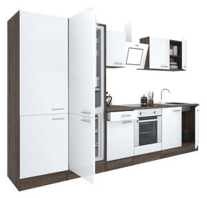 Yorki 330 konyhabútor alsó sütős, alulfagyasztós hűtős kivitelben