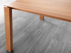 Téglalap alakú tölgyfa asztal 90x160 cm Boston matt tölgyfa
