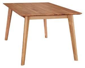 Tölgy összecsukható asztal 95x160-245 cm Akron tölgy matt