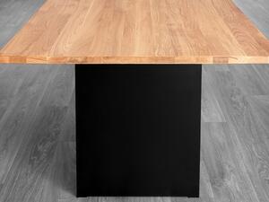Tölgyfa loft asztal 90x160 cm Kent matt tölgyfa