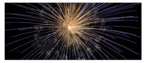 Tűzijáték képe (120x50 cm)