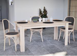 Yorki Standard étkezőasztal 160x90 cm sonoma tölgy