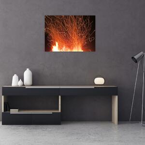A tűz képe (70x50 cm)