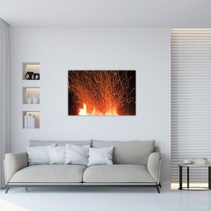 A tűz képe (90x60 cm)