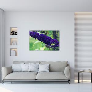 Kék virág képe (90x60 cm)