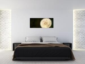 Szürke virág képe (120x50 cm)