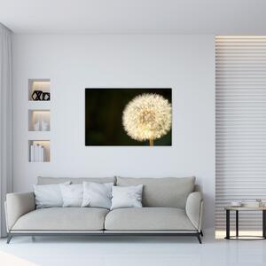 Szürke virág képe (90x60 cm)