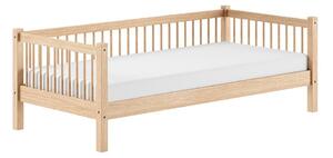 Natúr színű bükkfa gyerekágy ágyráccsal 90x200 cm Forrest – Vipack