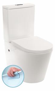 Paulo rimless WC kombi alsó/hátsó kifolyással soft close ülőkével