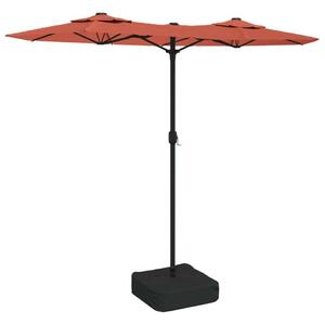 VidaXL Dupla Tetős Napernyő - Terrakotta - 316x240 cm
