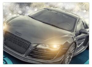 Audi autó képe - szürke (70x50 cm)