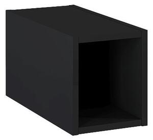 Oltens Vernal szekrény 20x45.8x23.6 cm oldalt függő fekete 60020300
