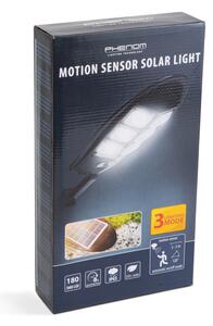 Szolár fali reflektor - 180 SMD LED - 1200 lm - 10W - 3000 mAh - IP65