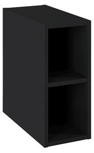 Oltens Vernal szekrény 20x45.8x47 cm oldalt függő fekete 60021300