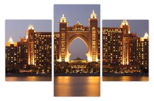 Kép egy épületról Dubajban (90x60 cm)