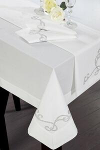Nadia exkluzív asztalterítő Fehér 150x220 cm